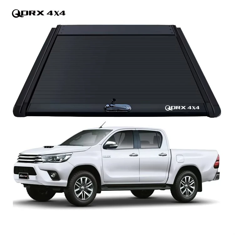 

Hot Selling Aluminium Pickup Truck Top Retractable Roll up Cover for Tonneau Hilux Revo Cover