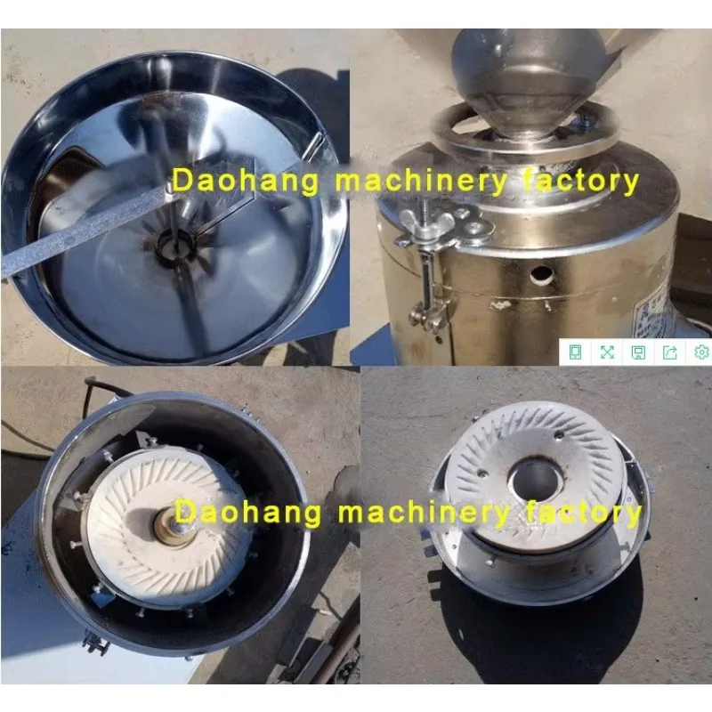 Automatische kleinschalige aardnootpasta slijpen verwerking pindakaas making machine