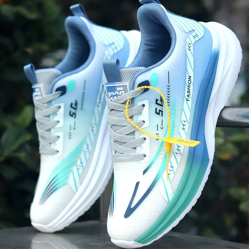 

New Men Sneakers Outdoor Jogging Sport Shoes Mesh Fashion Breathable Flats Male Casual Training Running Tennis Shoes Zapatillas