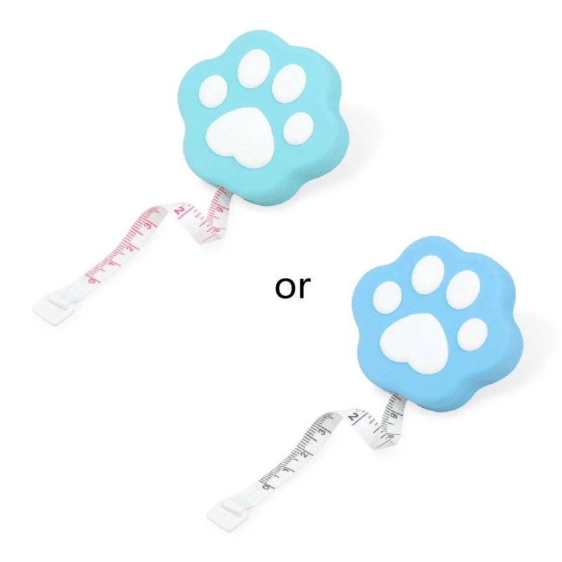 Измерительная лента E9LB в форме кошачьей лапы, выдвижная Двусторонняя линейка для TAI