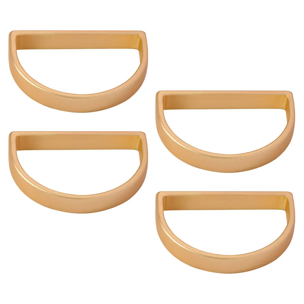 

4Pcs Napkin Rings Metal Napkin Holders Wedding Party Birthday Dinner Table Serviette Ring Serviette Ring Dinner Table Supply