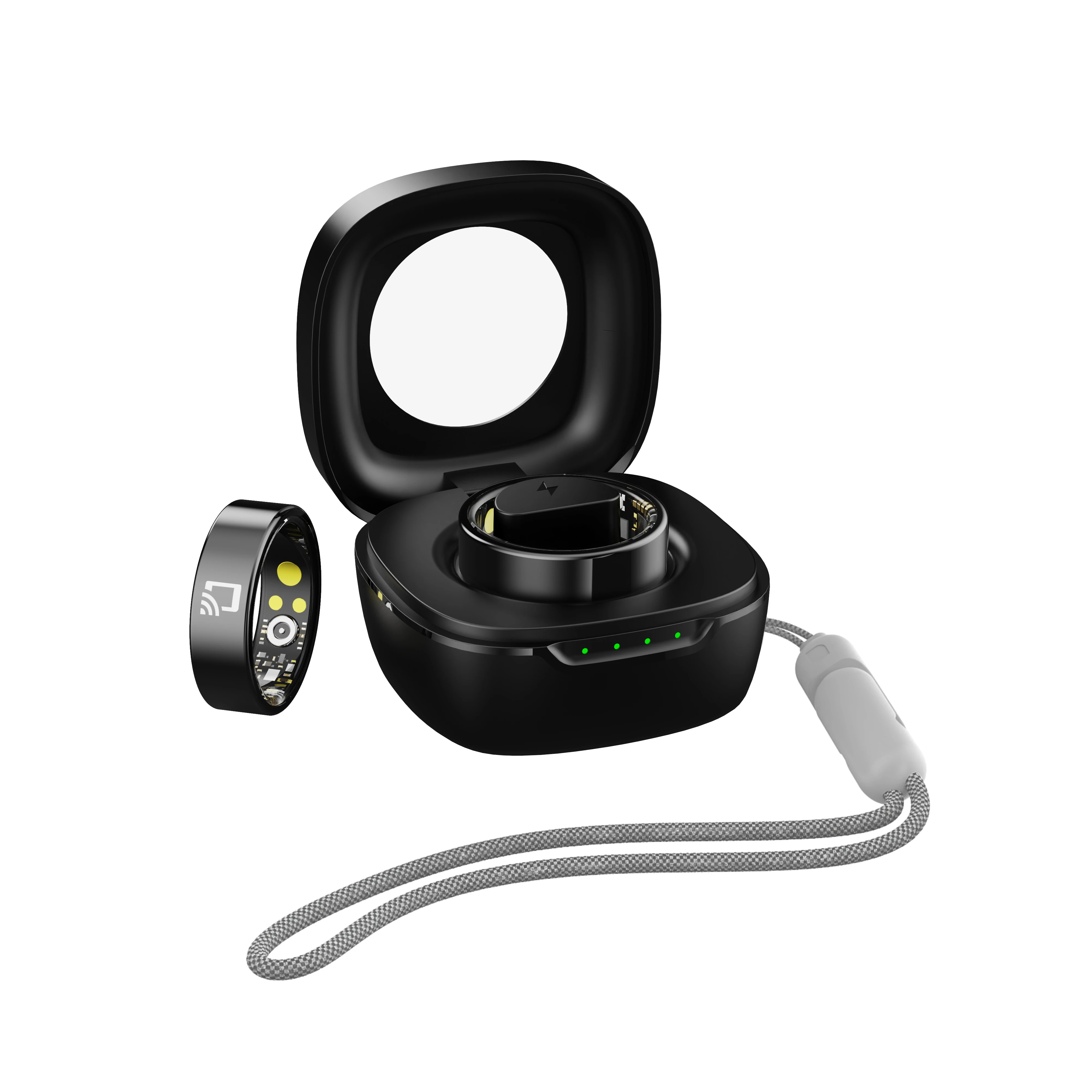 

Умное кольцо Care Ring с ИИ-анализом: пульс, сон, активность, мультиспорт. Фитнес-трекер. Управление через приложение. Умное кольцо 2025.