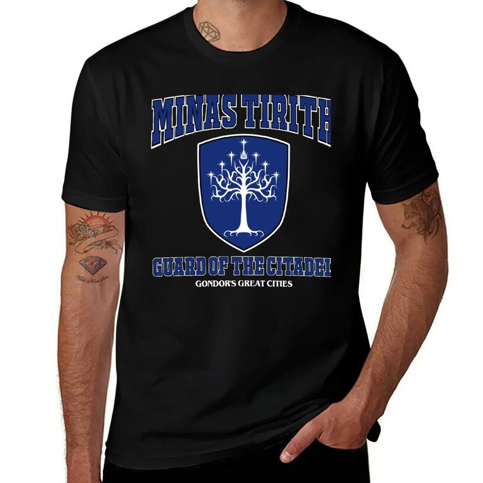 Minas Tirith Guard T-Shirt Casual Loose Daily Wear T-Shirt