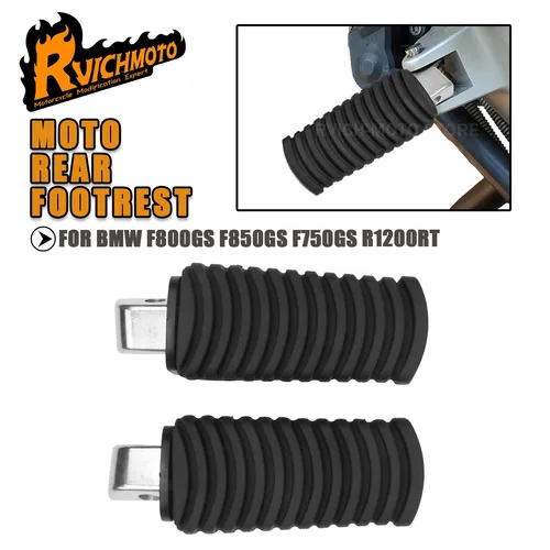 F 850 750 800 GS estribos de pasajero de motocicleta para BMW R1200RT 2004-2018 F850GS F800GS F750 F800 F850 GS reposapiés trasero
