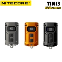 2025 Arrvial NITECORE TINI3 MCT Metal EDC Multiple Color Temperatures Flashlight USB-C Rechargeable 600 Lumens Keychain Light