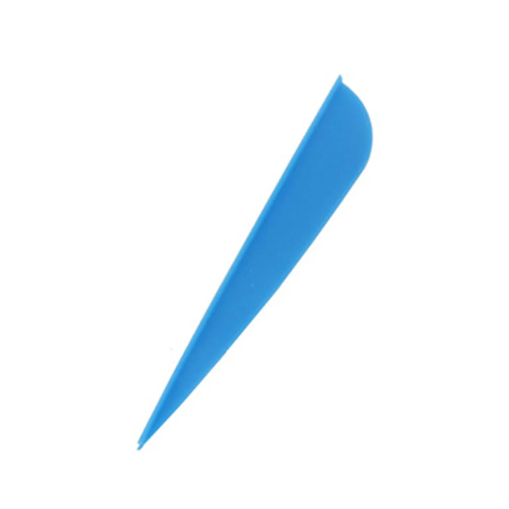 27Pcs 3 Inch Water Drop Archery Fletching Durable Universal Arrow Vanes untuk Kontrol Optimal dan Pengurangan Gesekan