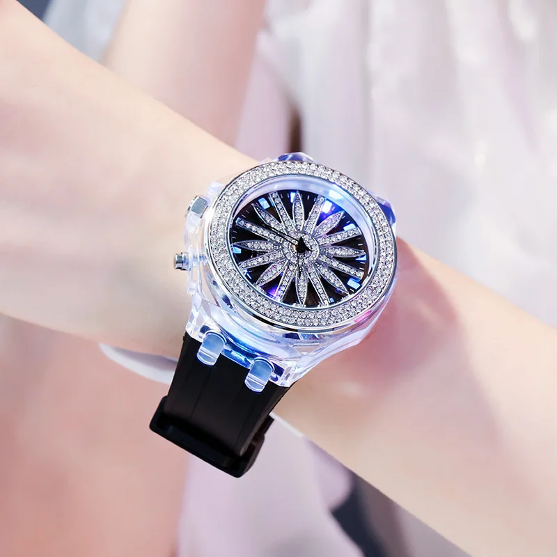 New Luxury Unisex Watch With A Rotating, Creative Large Dial; A Fashionable Quartz Wristwatch And Timepiece Accessory.