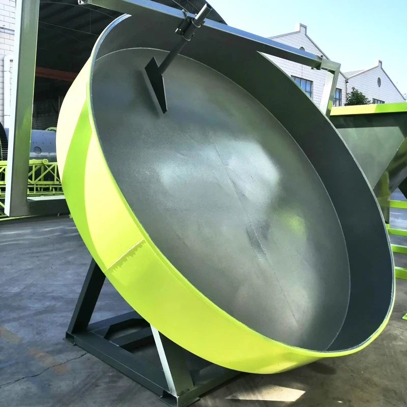 High Granulation Rate Animal Manure Organic Fertilizer Disc Pellet Granulator