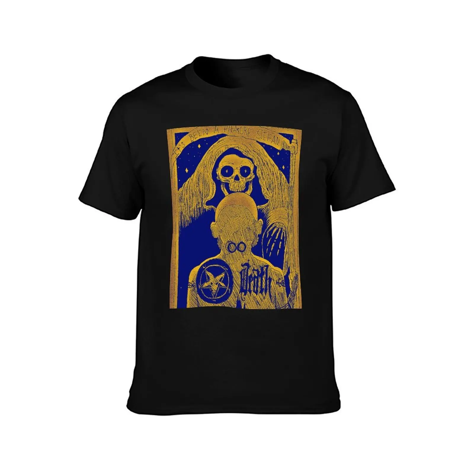 Its been a pleasure STEFAN, filter 3 T-Shirt, Summer Casual Cotton Tee, Oversized Streetwear Tops, Vintage Graphic Print