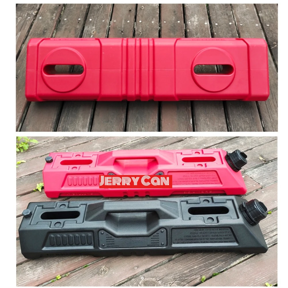 6.5L Lockable Side Window Jerry Can with Security Lock, Dual Fuel Water Storage Container for Tank Offroad SUV Outdoor Trip