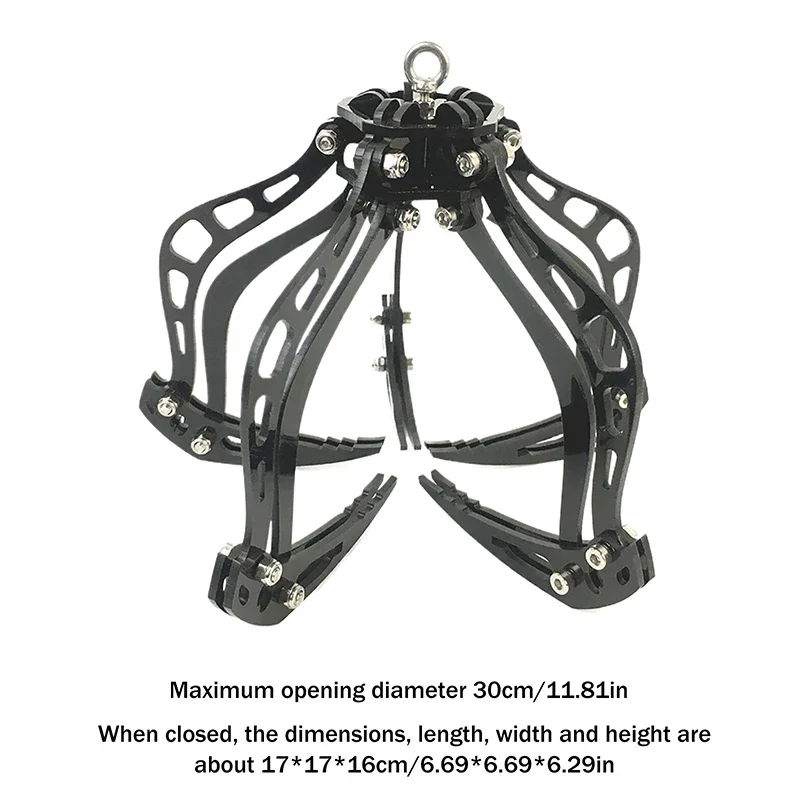 Garra de rescate para drones 1 pieza; 1 brazo robótico para drones con garra