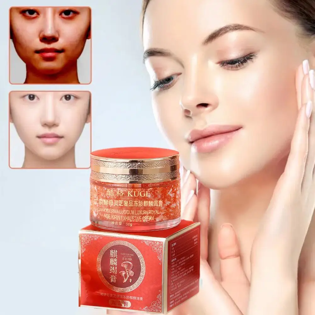 50g Diclofenac Yeast Vegan krim Ganoderma Lucidum es naga krim perawatan wanita cantik Retinol Placenta 2024