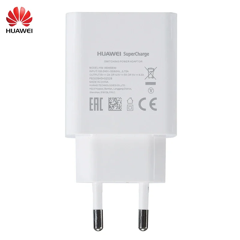 Original Huawei P20 4.5V 5A Supercharge Quick Charger 22.5W For P20 Pro P30 P40 Lite Mate 10 Mate 20 30 Pro 5A Type C Cable - náhled 3