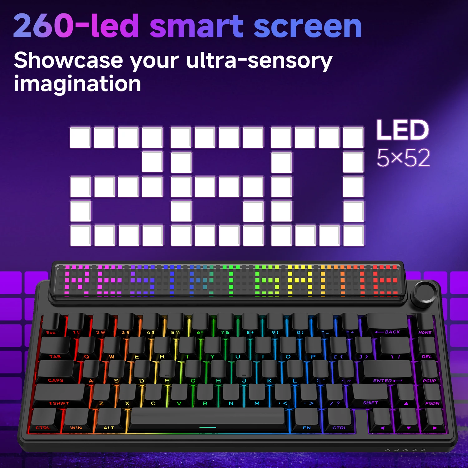 AJAZZ Pixel68 Kablosuz Mekanik - Anti-Ghosting Keyboard incelemesi ve fiyatı