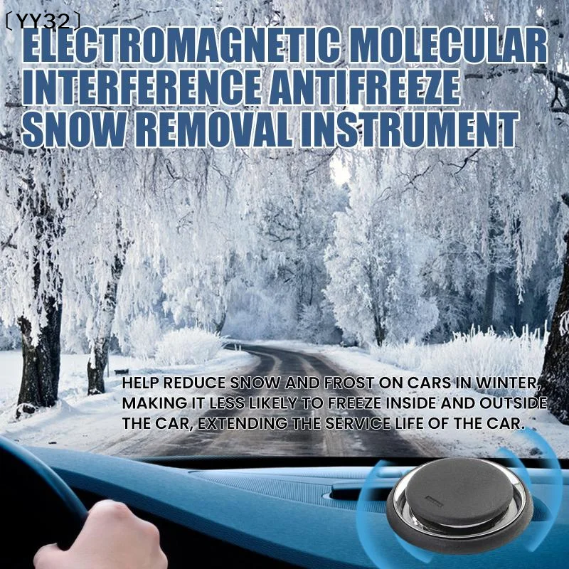 Winter Antifreeze Car Electromagnetic Molecular Defroster Solar Antifreeze Device Front Rear Windshield Snow Removal 〔YY32〕
