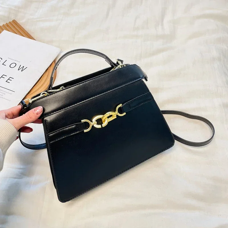 Luksusowa, prosta, klasyczna kopertówka mini dla kobiet z jednolitym kolorem, modnym designem i najlepszą atrakcją Superstar Show