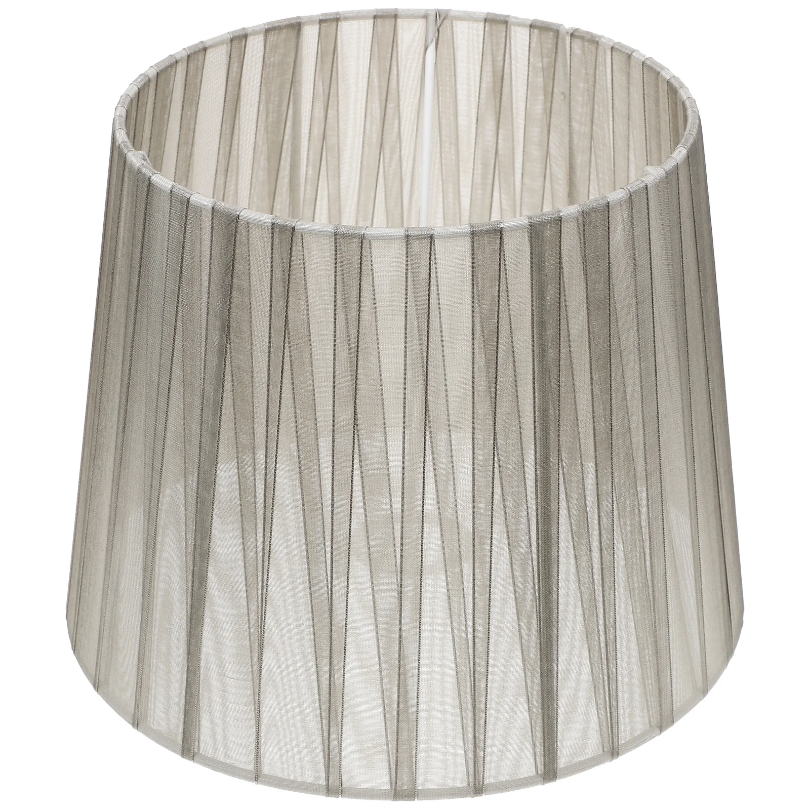 

Потолочный абажур для спальни, дизайн барабана из мелкой сетки, дышащий светильник, замена абажура для настольного торшера, современный домашний декор