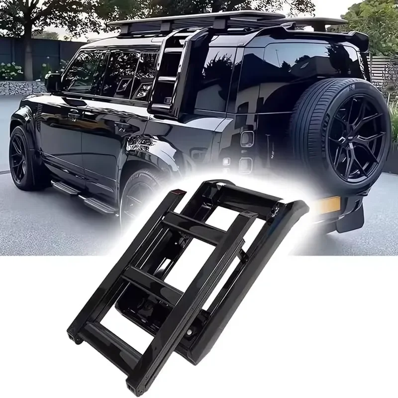 Factory Direct for Defender 110 90 2020-2025 Rack Side Window Roof Step Ladder