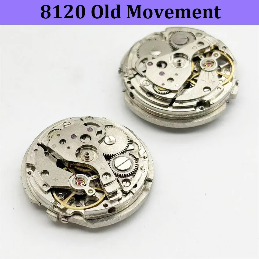 1PCS Beginner Watch Repair Practice 8120 Non-Functional Faulty Movement for Learning Disassembly Researching Old Watch Movements