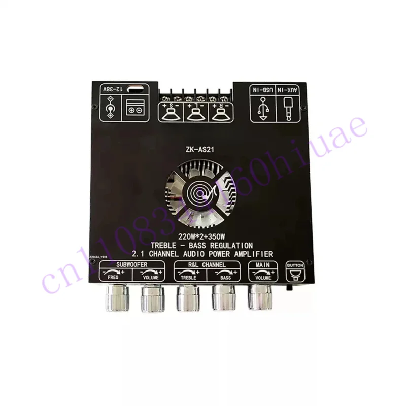 ZK-AS21 Bluetooth digital power amplifier board module TPA3251 high and low tone subwoofer 220WX2 + 350W