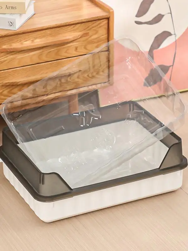 

Disposable Litter Box Waterproof Anti-Spla Large Car-Mounted Toilet Pet Supplies Poop Container Easy to Clean