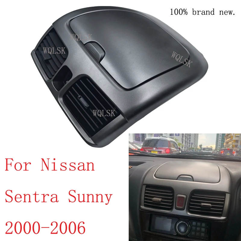 

Car Interior AC Air Outlet Vent Dash Vent for Nissan Sentra Sunny 2000-2006 68266-0460 /68260 5M002 Car Air Conditioner Part