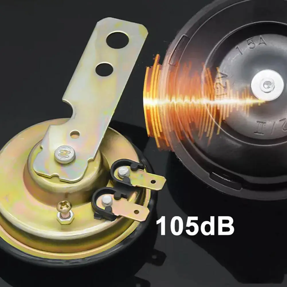 دراجة نارية القرن 12 فولت سوبر بصوت عال مقاوم للماء مكبر صوت مستدير العالمي سكوتر دراجة نارية E-الدراجات الدراجات الكهربائية القرن عدة الملحقات