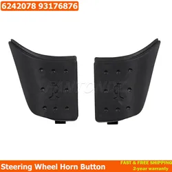 2 Pcs Steering Wheel Horn Button Left Right For Vauxhall Opel 6242078 Corsa C  Tigra B Meriva Combo C 93173876 48263551