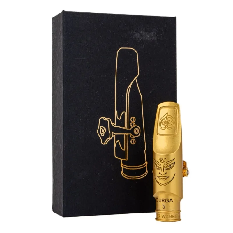 High Quality Saxophone Metal Mouthpiece Brass Plated Size 5 6 7 8 For Alto Soprano Tenor Sax Accessories