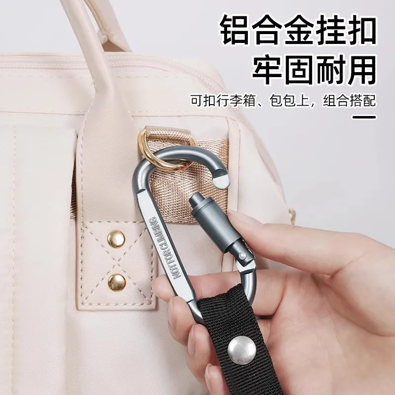 Luggage buckle anti-fall multi-functional backpack lock buckle travel suitcase external card buckle universal hook anti-lost rop