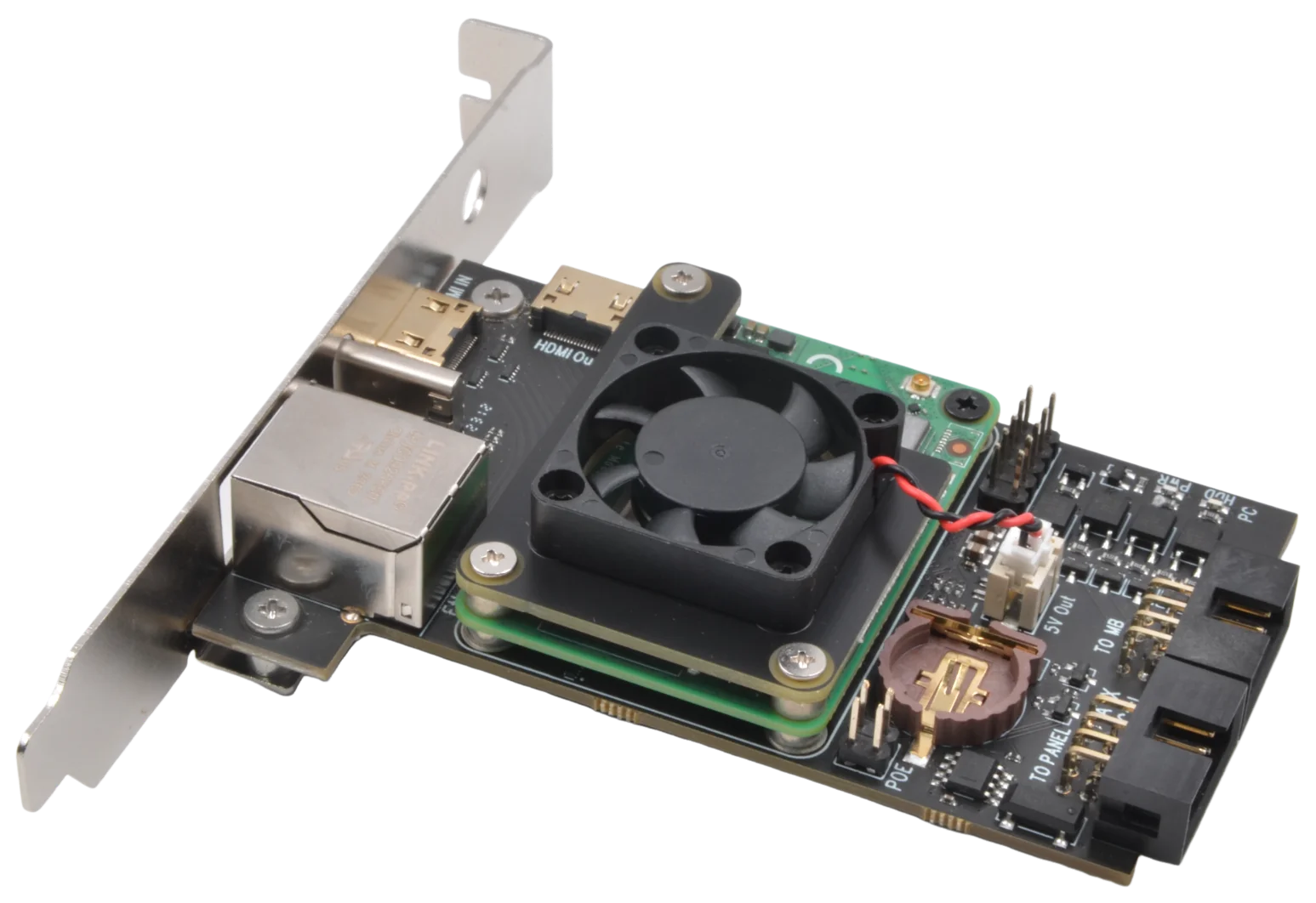 بطاقة SupTronics Raspberry Pi IPKVM PCI KVM عبر IP PIKVM X650