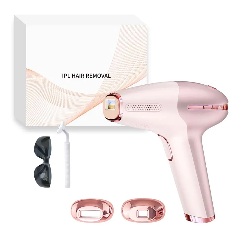 Tragbares Gerät zur Haarentfernung zu Hause, tragbares 3-in-1-Haarentfernungsgerät, schmerzloses Gefrierpunkt-Haarentfernungsgerät