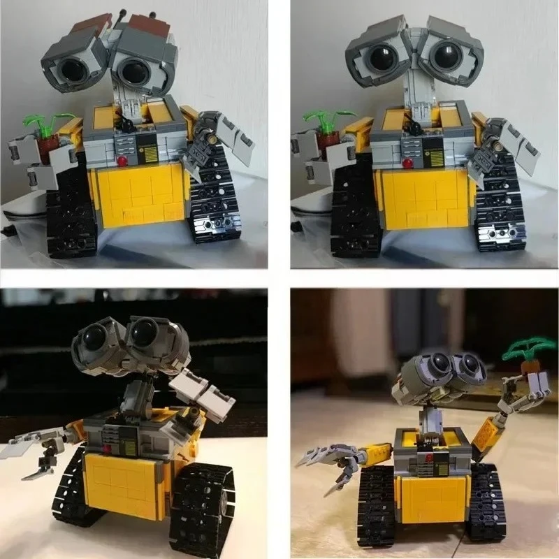 مجموعات مكعبات بناء نموذج الفيلم الكلاسيكي Wall-E متوافقة مع جزيئات Lego مناسبة لهدايا عيد الميلاد 21303 #1