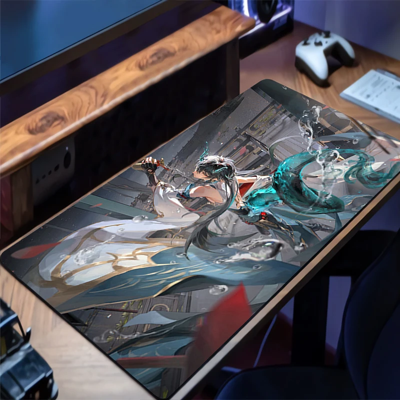 Podkładka pod mysz Rubber H-honkai Star Rail Dan Heng, modna marka, podkładka gamingowa, mata na biurko, podkładka pod klawiaturę do komputera, podkładka na stół komputerowy