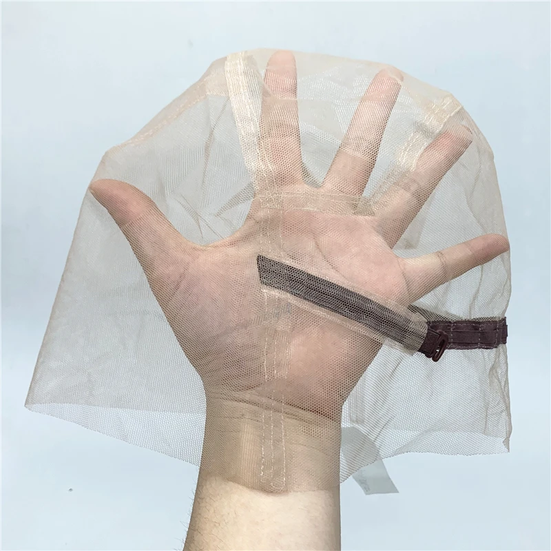 غطاء شعر مستعار دانتيل كامل عالي الدقة، حزام قابل للتعديل، قاعدة غير قابلة للتمدد لصنع الشعر المستعار، غطاء شعر مستعار دانتيل عالي الجودة