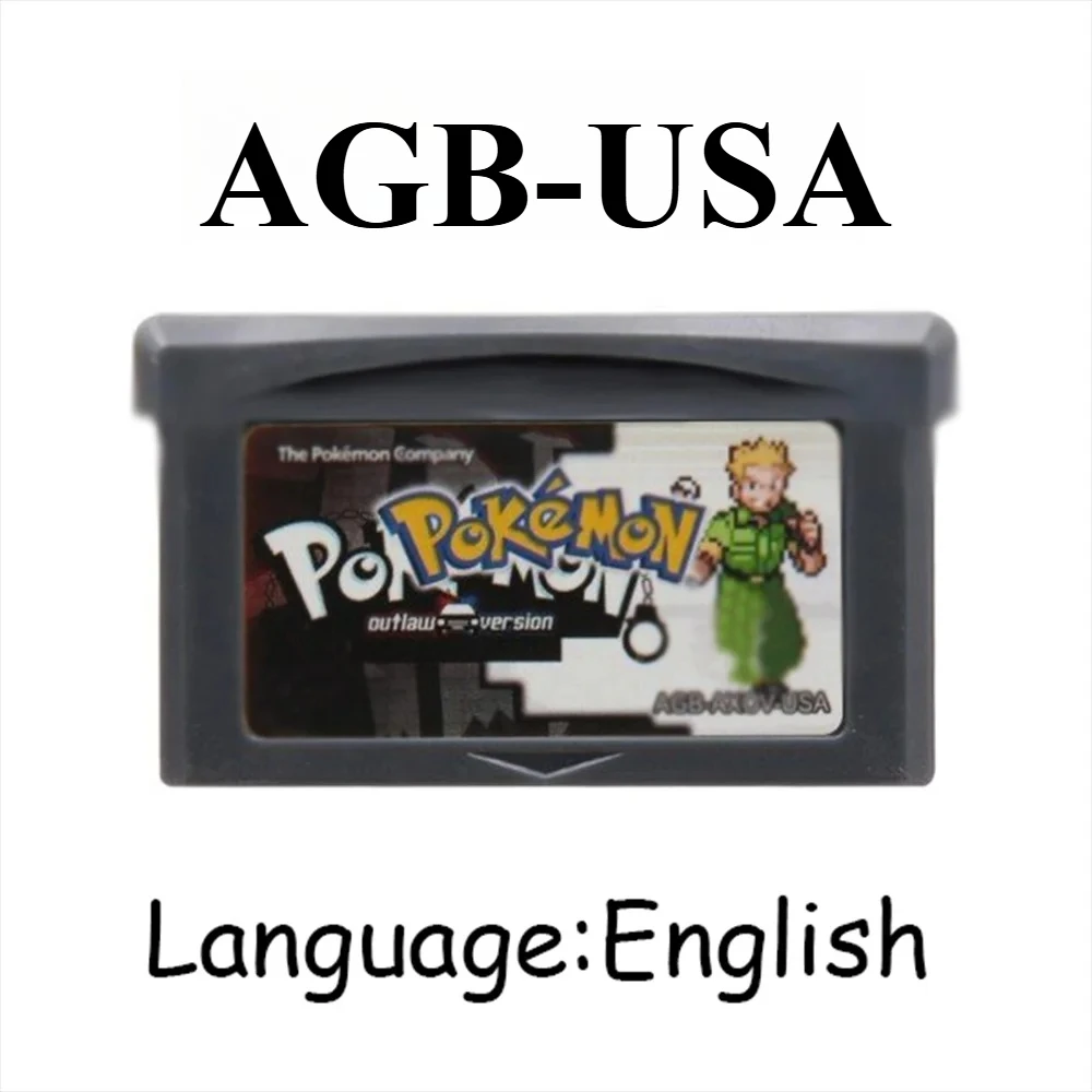 Pokémon GBA-Spielmodul Ultra Violet Snakewood Shiny Gold Liquid Crystal Moemon Emerald GBA SP Retro RPG-Spielkollektion Geschenk – Detail 10