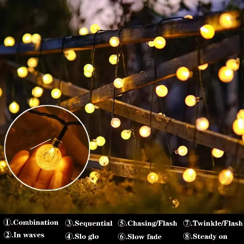 LED String Lights Fairy String Lights, Indoor String Lights for Bedroom Classroom Outdoor String Lights for Patio Garde Party