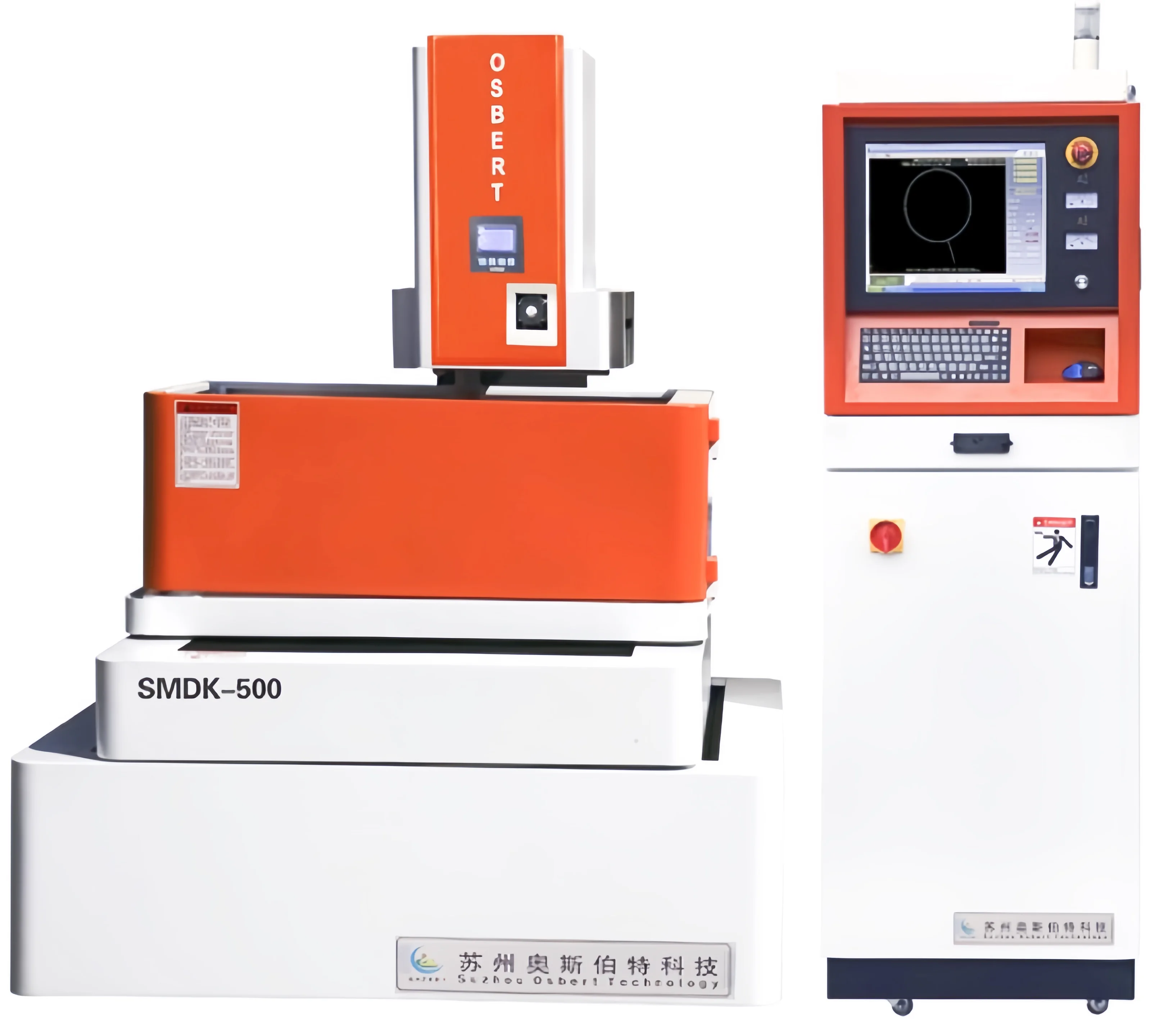 صناعات البناء عالية السرعة DK7745 آلة قطع تآكل الأسلاك باستخدام الحاسب الآلي سلك أوتوماتيكي صغير EDM مع مضخة تنطبق على #4