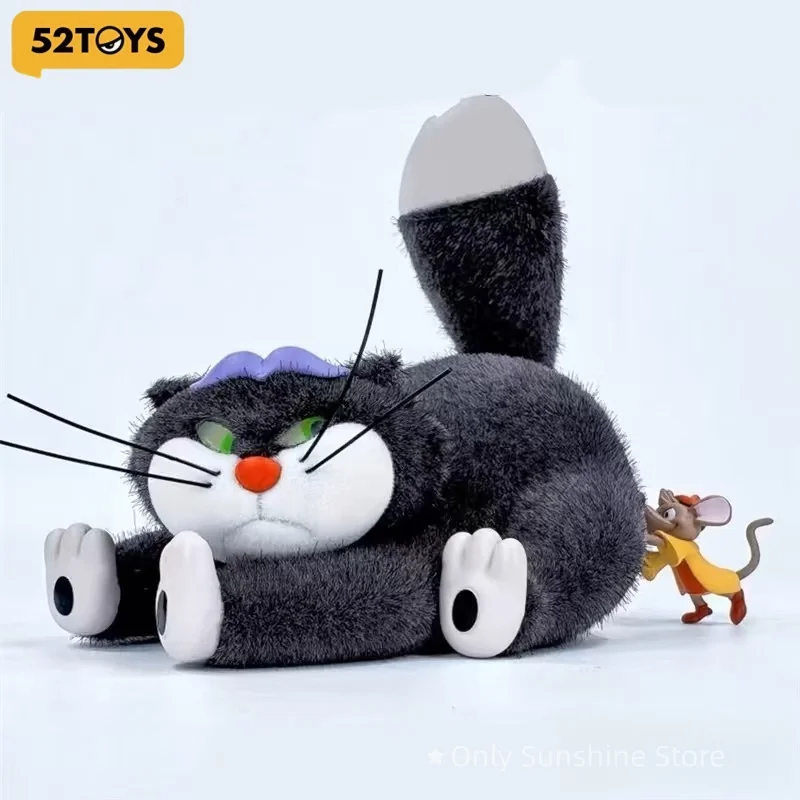 52TOYS バッドキャット ルシファー シリーズ ブラインドボックス - 手作りデスクトップ/車載用悪役猫オーナメント トレンドサプライズぬいぐるみ