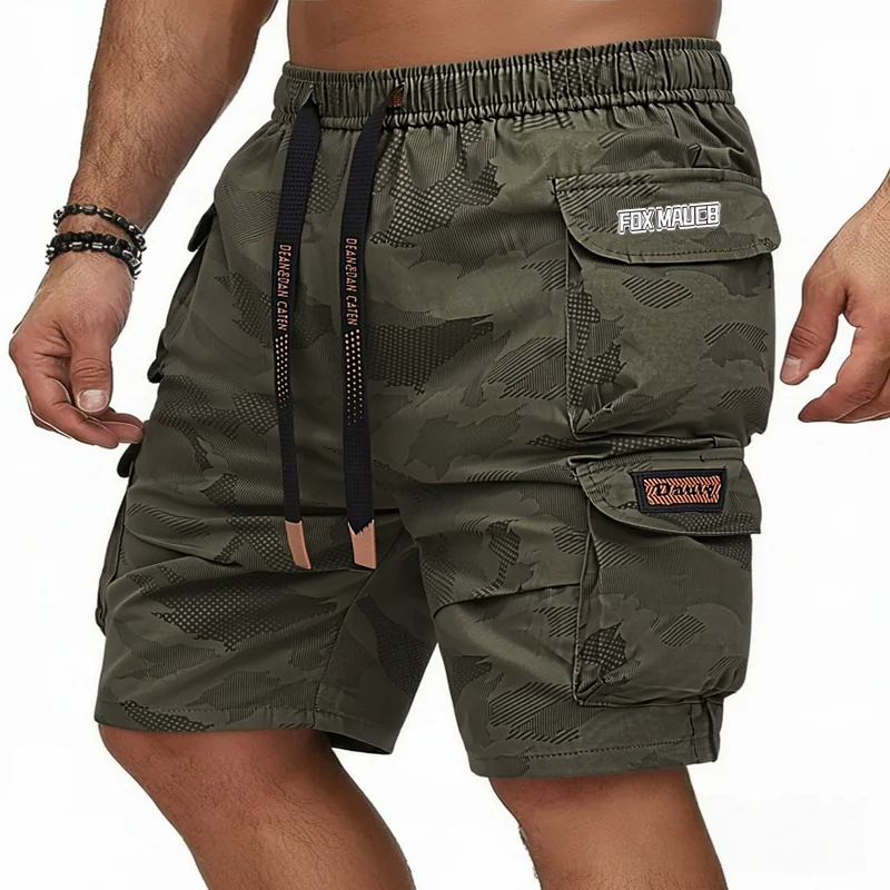 foxmaucb-ハイキングパンツ夏通気性男性ジムロードバイク服ルーズフィット自転車ショーツ-mtb-マウンテンダウンヒルズボン-2026
