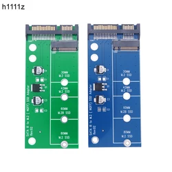 Адаптер SSD M2 Адаптер M2 SATA Адаптер Riser M2 к SATA Конвертер M.2 NGFF 2,5 дюйма SATA3.0 6G Карта B Ключ для 2230-2280 M.2 SATA SSD