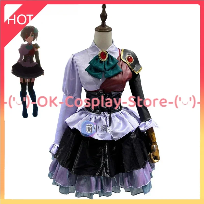 

[Custom Made] Takanashi Rikka Cosplay Costume Fancy Party Dress Suit Halloween Carnival Outfits Anime Clothes