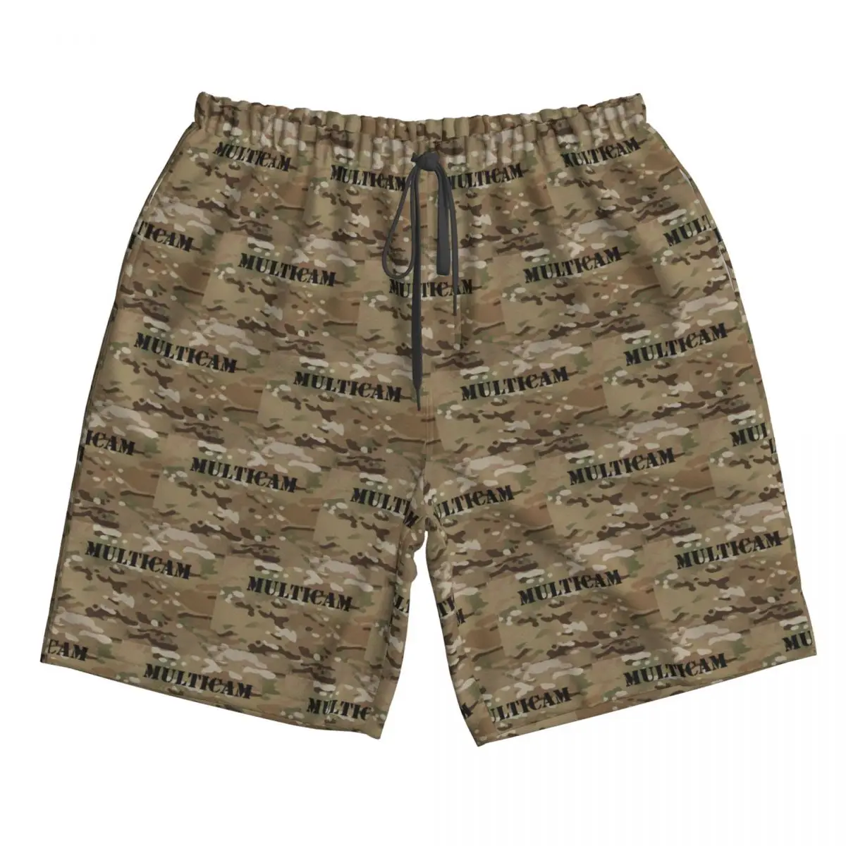 Multicam Tronchi mimetici per trota militare Pantaloncini da surf da spiaggia Pantaloni estivi da uomo casual ad asciugatura rapida