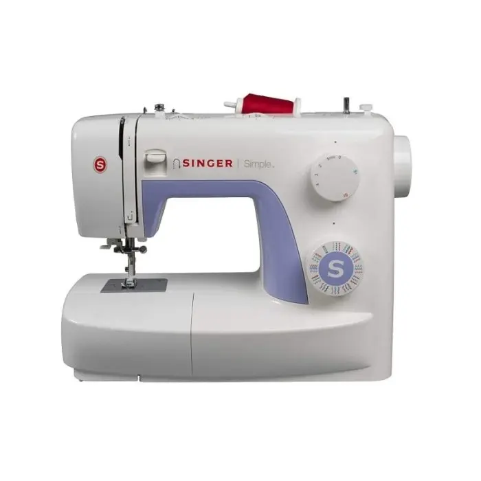 Máquina de Coser Doméstica Singer Simple 3232 con 32 Puntadas y Ojal Automático en 1 Paso