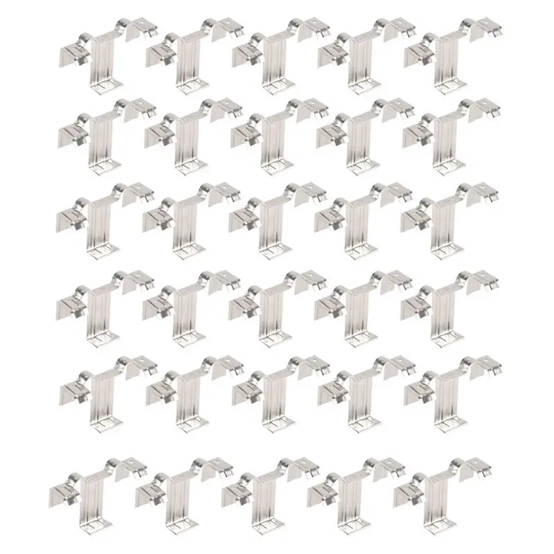 BHTS-90PCS Photovoltaic Panel Drainage Buckle Plate Solar Panel Water Drain Clip For Solar Panel Draining 35MM