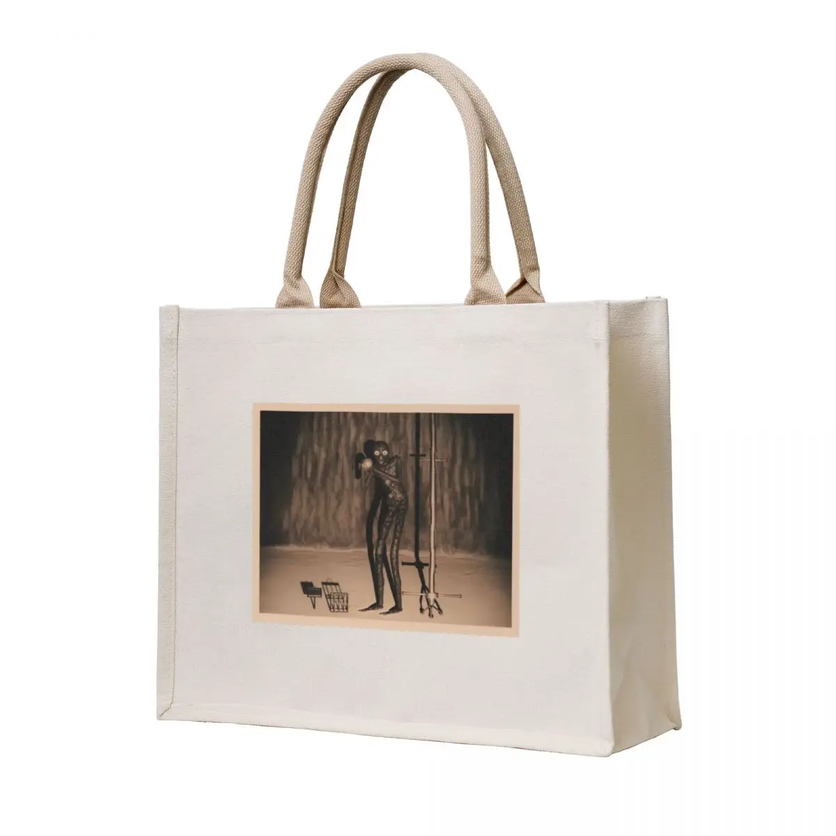 

Asteroid City' Alien Photograph Tote Bag Women's beach bags woman shopping bag tote bag canvas Big women