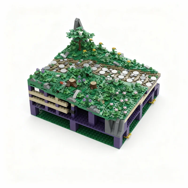 

944pcs MOC B6 Castle Hohengeroldseck Landscape Model Building Blocks Construction Toy Christmas Gifts DIY Creative Idea Birthday