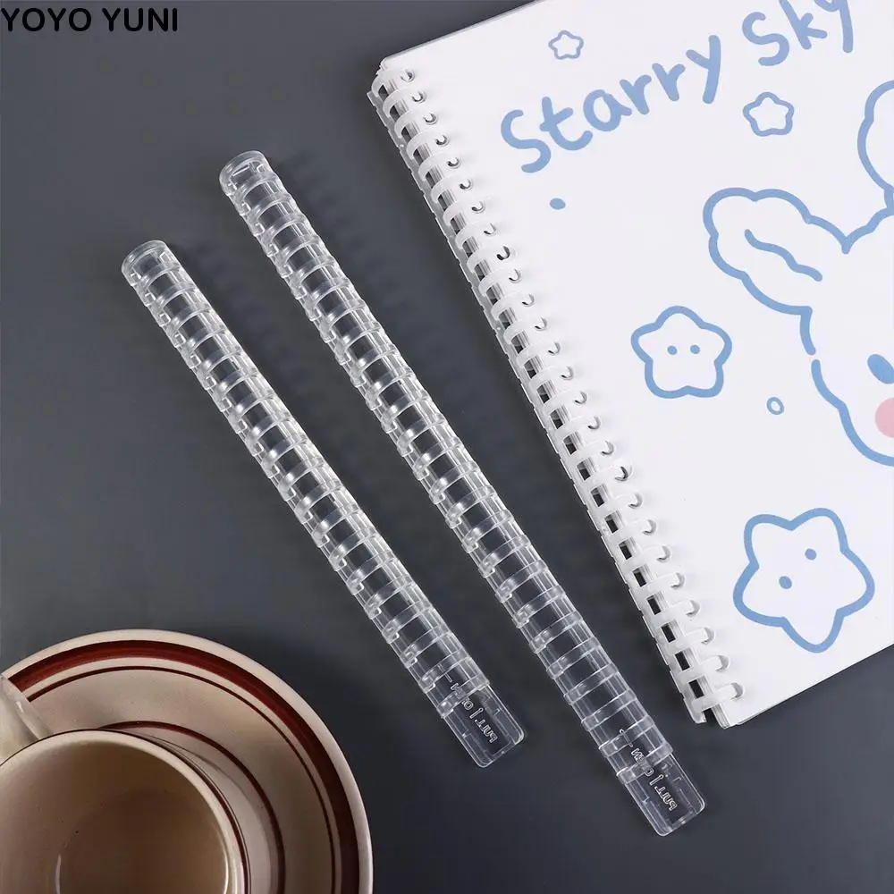 Supplies Paper Collection Clips Binding Spines Plastic Comb Bindings Loose Leaf Book Binder Rings Binder Circle Ring