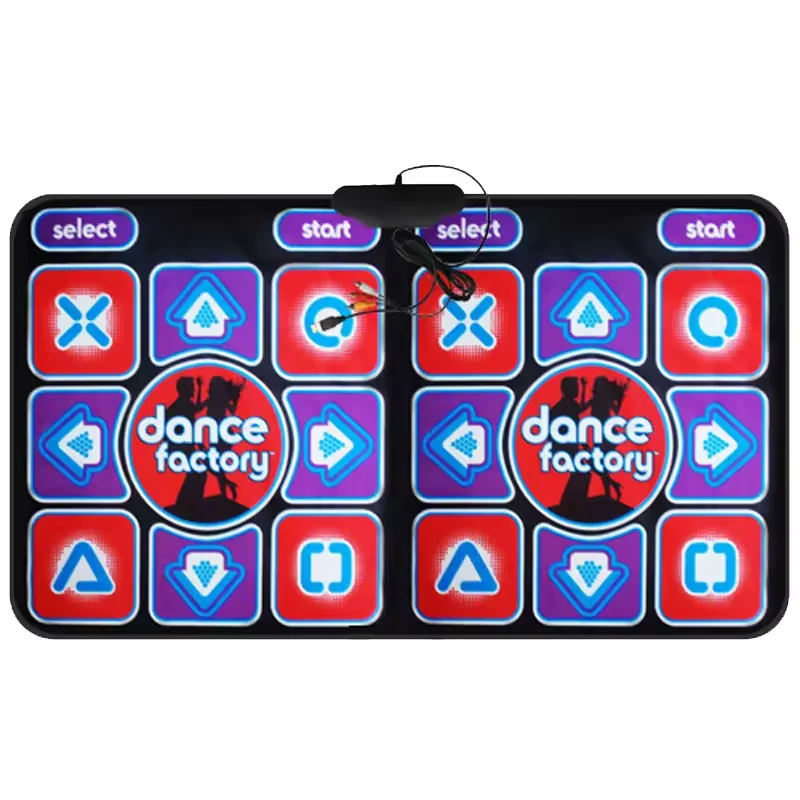 

New Adult Children's Double Dance Mat Game Practice Wireless Double Dance Mat Household