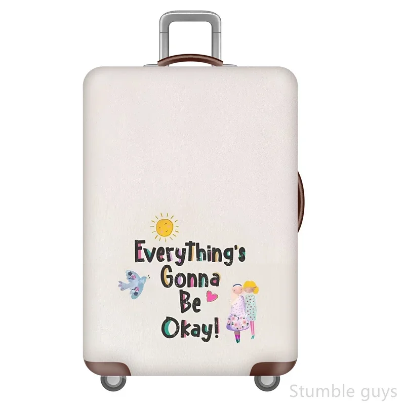 

Premium Elastic Protective Luggage Cover Dustproof Scratch-Resistant Suitcase Cover Reliable For Airline Road Trips 18-32 Inch